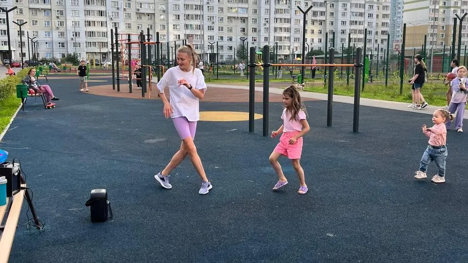 Площадки для активного досуга обустроили во дворах двух ЖК в Балашихе