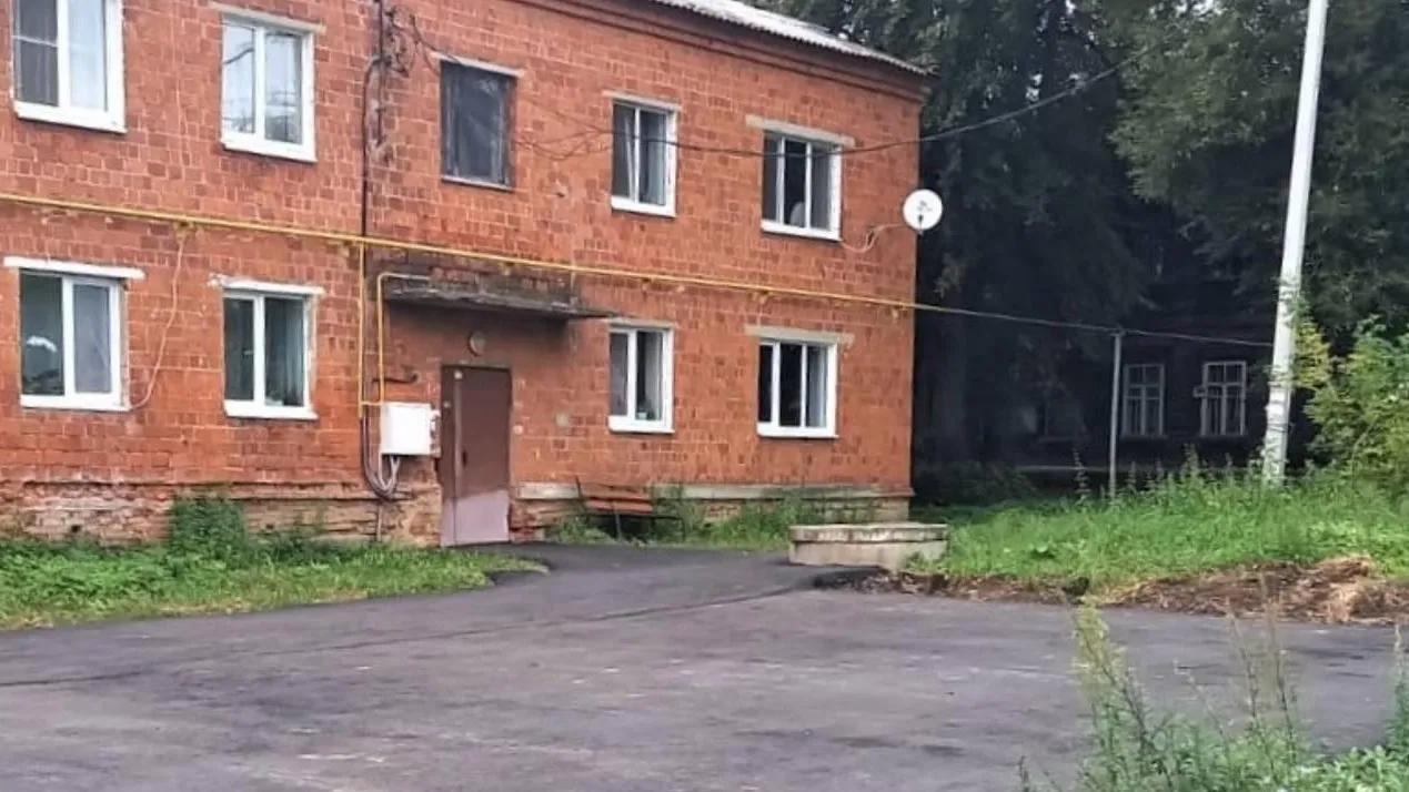 В селе Барановское Воскресенска благоустраивают дворовые территории