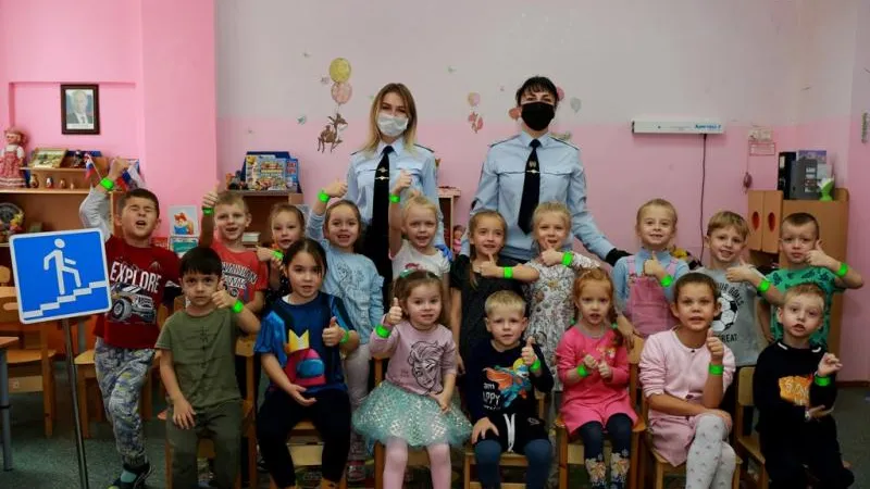 Дошкольников Подольска познакомили со знаками дорожного движения