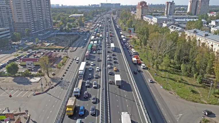 Временную схему движения введут в Балашихе с 3 октября из‑за работ на трассе М‑7