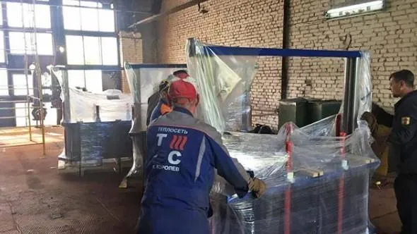 В котельной микрорайона Королева приступили к установке нового оборудования