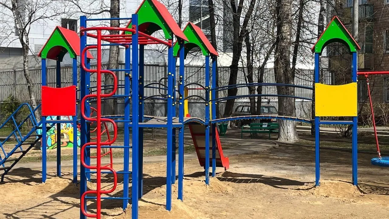 Около 18 тыс игровых элементов окрасили в Подмосковье с начала года