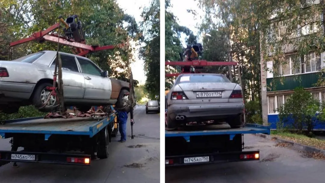 Семь бесхозных автомобилей убрали с улиц Королева за неделю