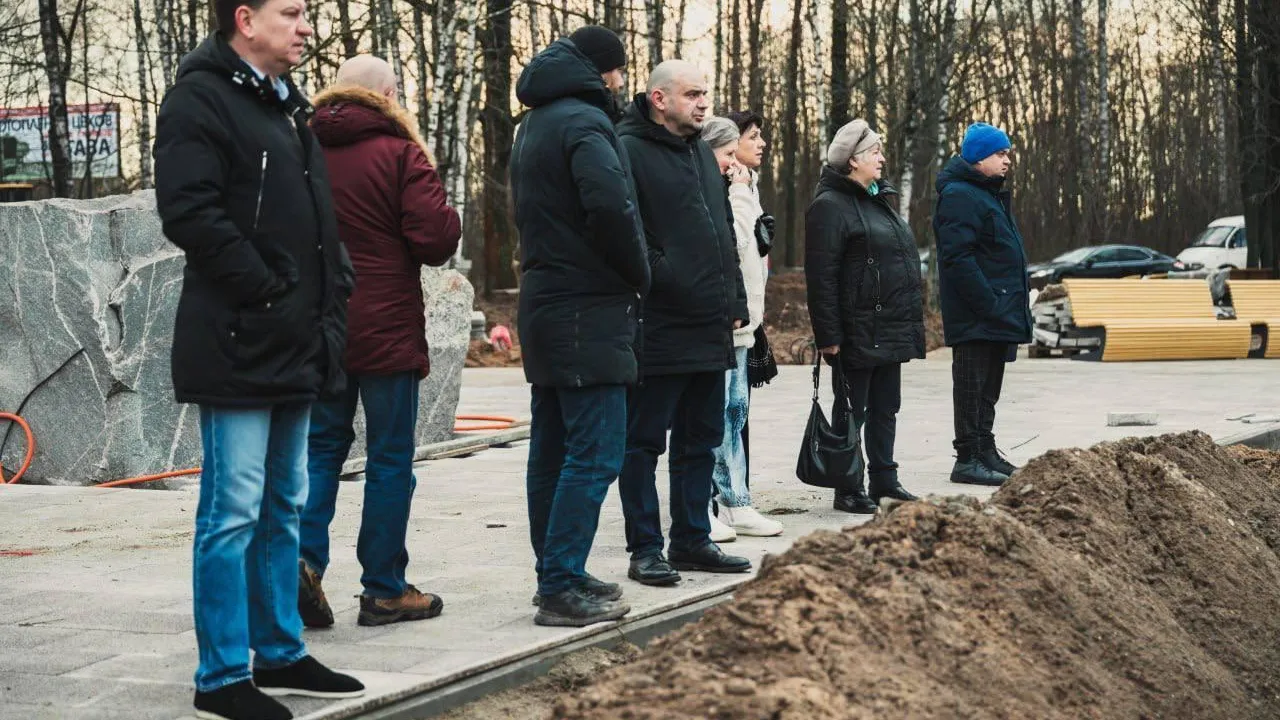 Глава Лосино-Петровского Сергей Джеглав проверил благоустройство Суворовских прудов