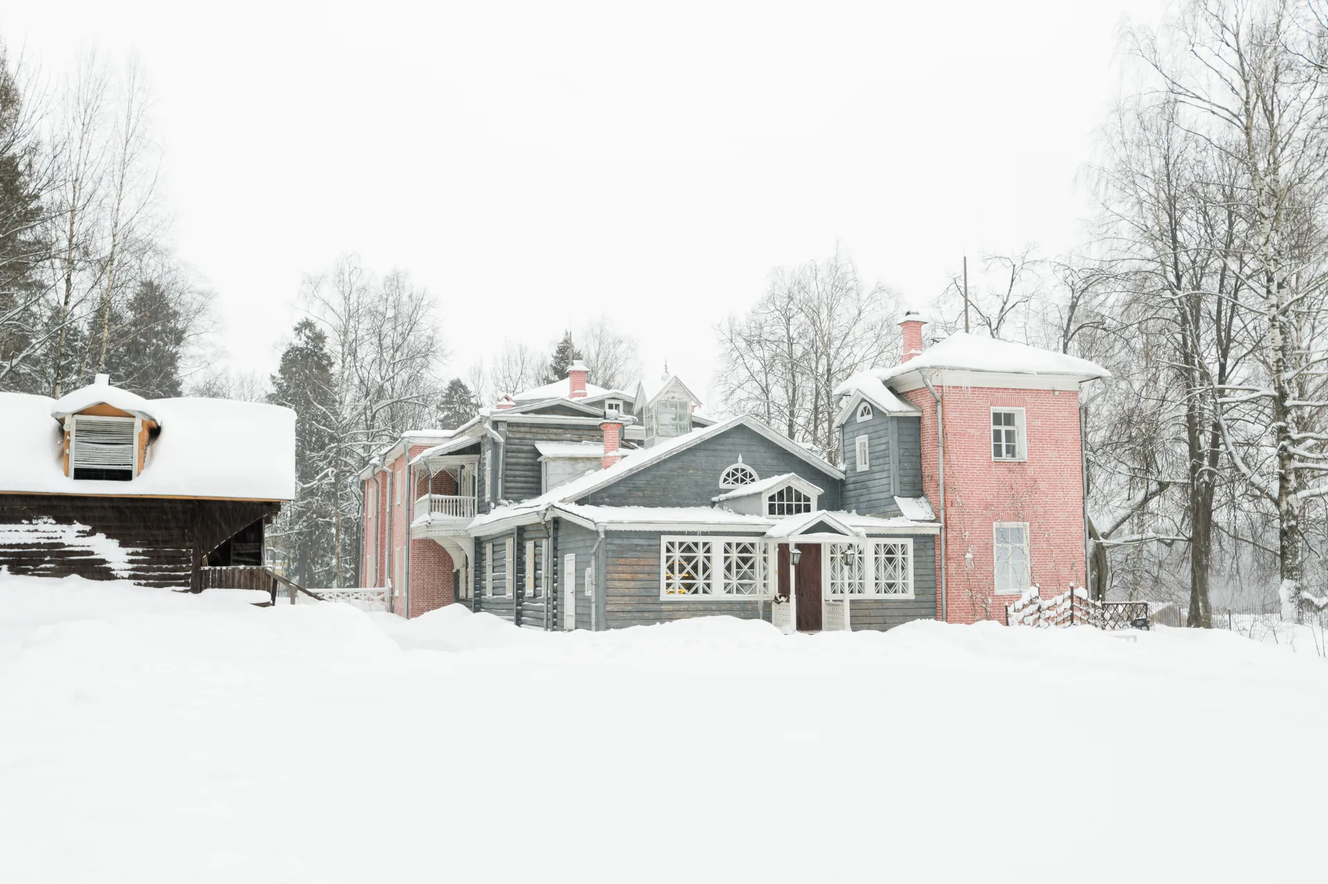 Музей-заповедник "Мураново" зимой